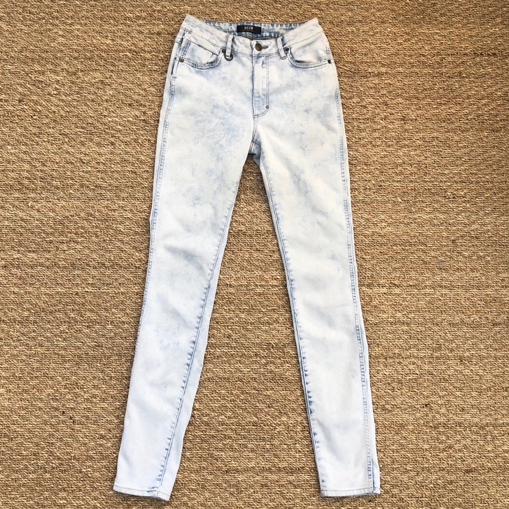 Neuw Denim Vintage Skinny in acid wash